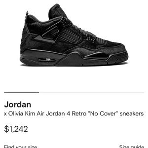 Olivia Kim x Wmns Air Jordan 4 Retro 'No Cover'